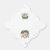 Watercolor Baby Angel With Wings Baptism Geschenkschachtel (Ungefaltet)