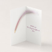 Watercolor Baby Birth Announccard (Innenseite)