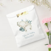 Watercolor Baby Elephant Prince Tropical Geburtsta Geschenktütchen (Versiegelt)