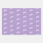 Watercolor Baby Hippo Geschenkpapier Set (Vorderseite 2)