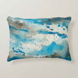 Watercolor background design dekokissen