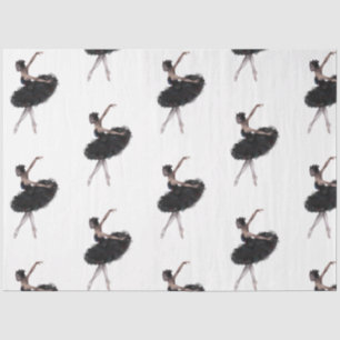 Watercolor Ballerina Serie Design 24 Tissue Paper Seidenpapier