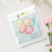 Watercolor Balloon Bunch Blue Birthday Gefallen Be Geschenktütchen (Versiegelt)