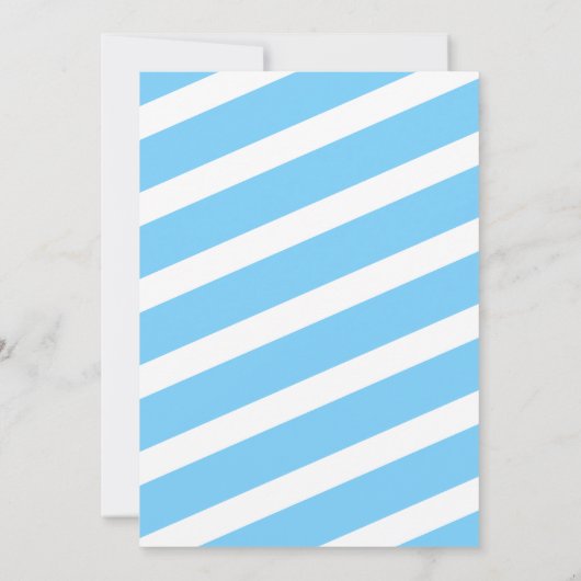 Watercolor Balloons Boy Birthday Einladungen (Rückseite)