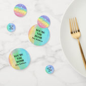 Watercolor Bath Bomb Birthday Table Confetti Konfetti (Gruppe)