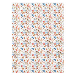 Watercolor Batter Up Baseball Geburtstagsparty Tischdecke