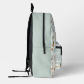 Watercolor Beach Bachelorette Party Weekend Bedruckter Rucksack (Links)