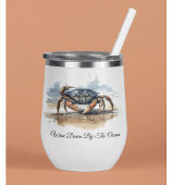 Watercolor Beach Crab, custom