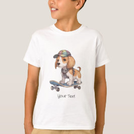 Watercolor Beagle Boy T - Shirt