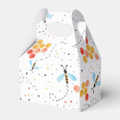 Watercolor Bee Pattern Geschenkschachtel (Vorderseite)