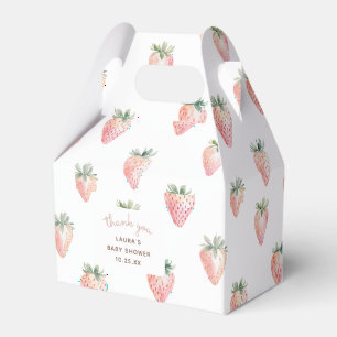 Watercolor-Beeren-Süße-Baby-Shower-Dankeschön Geschenkschachtel