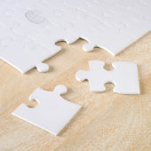 Watercolor Bergamasco Shepherd Cabin Christmas Puzzle (Seite)