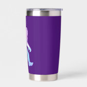 Watercolor Bigfoot Thermobecher (Links)