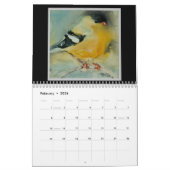 Watercolor Birds Wall Calendar 2026 Kalender (Feb 2026)