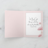 Watercolor Birthday Angel Girl for Godtoy Karte (Innenseite)