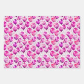 Watercolor Birthday Balloons Geschenkpapier Set (Vorderseite 3)