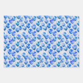 Watercolor Birthday Balloons Geschenkpapier Set (Vorderseite 2)