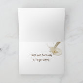 Watercolor Birthday Hereford Cow Karte (Innenseite)