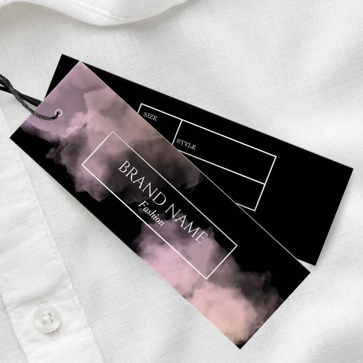 Watercolor Black Business Closing Anhänger