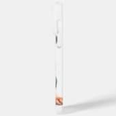 WATERCOLOR BLACK TAN ROTWEILLER PUPPENHUND Case-Mate iPhone HÜLLE (Rückseite / Links)