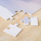 Watercolor Bloodhound Country Mailbox Christmas Puzzle (Seite)