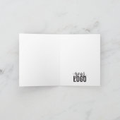 Watercolor blooms thank you dankeskarte (Innenseite)