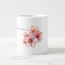 Watercolor Blossoms in Spring Specialist Mug Jumbo-Tasse