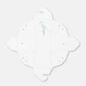 Watercolor Blue Crane Geschenkschachtel (Ungefaltet)