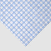 Watercolor Blue Gingham Seidenpapier (Ausschnitt)