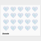 Watercolor Blue Lila Lilac Blume Sticker (Blatt)
