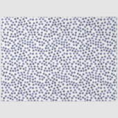 Watercolor Blueberry Pattern Tissue Paper Seidenpapier (Vorderseite)