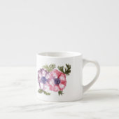 Watercolor-Blumen Espressotasse (Rechts)