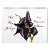 Watercolor-Blumen-Kalender 2011 Kalender (Titelbild)