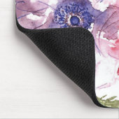 Watercolor-Blumen Mousepad (Ecke)
