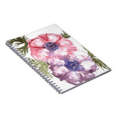 Watercolor-Blumen Notizblock (Rechte Seite)