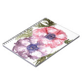 Watercolor-Blumen Notizblock (Linke Seite)