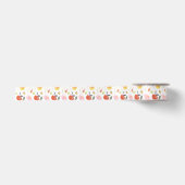 Watercolor-Blumen Satinband (Vorderseite)