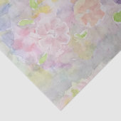 Watercolor-Blumen-Seidenpapier Seidenpapier (Ausschnitt)