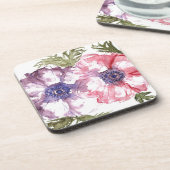 Watercolor-Blumen Untersetzer (Linke Seite)