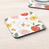 Watercolor-Blumen Untersetzer (Linke Seite)
