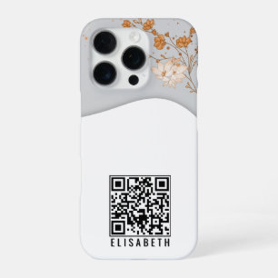 Watercolor-Blumenmotive Personalisierte Handyhülle iPhone 16 Pro Hülle