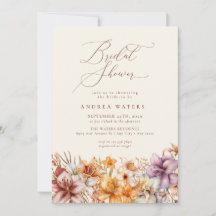 Watercolor Boho Blume | BRAUTPARTY