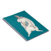Watercolor Boho Bunny Notizblock (Rechte Seite)