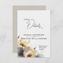 Watercolor Boho Calla Lily Floral