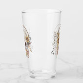 Watercolor Boho Dreamcatcher Glas (Links)