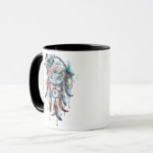 Watercolor Boho Dreamcatcher Tasse (Vorderseite Links)