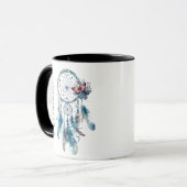 Watercolor Boho Dreamcatcher Tasse (Vorderseite Links)