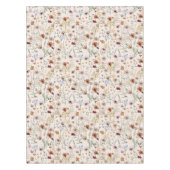 Watercolor Boho Floral Pattern Tischdecke (Vorderseite)