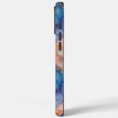 Watercolor Boho Marble Butterfly iPhone Case-Mate iPhone Hülle (Rückseite / Links)