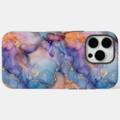 Watercolor Boho Marble Butterfly iPhone Case-Mate iPhone Hülle (Rückseite (Horizontal))